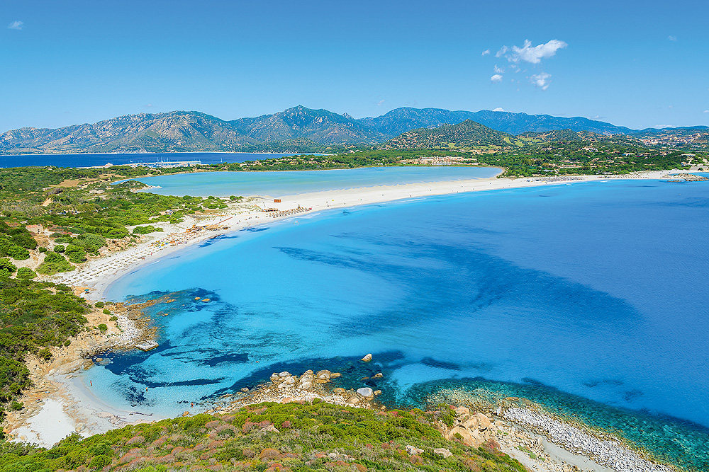 Meer und Strand auf Sardinien