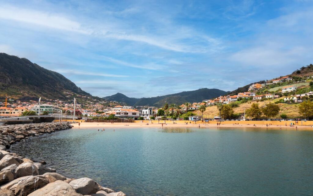 Machico Beach Madeira Bild: © DigitalTravelCouple