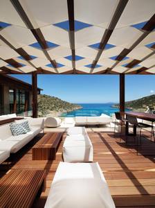 Daios Cove Luxury Resort & Villas, Restaurant/Gastronomie