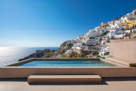 Old Castle Oia, Pool/Poolbereich