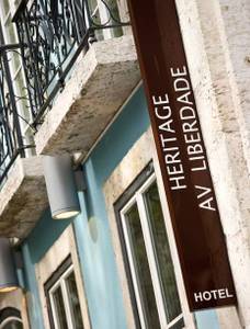 Heritage Avenida Liberdade, Hotel Schriftzug