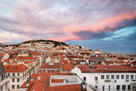 Hotel do Chiado, Stadtblick